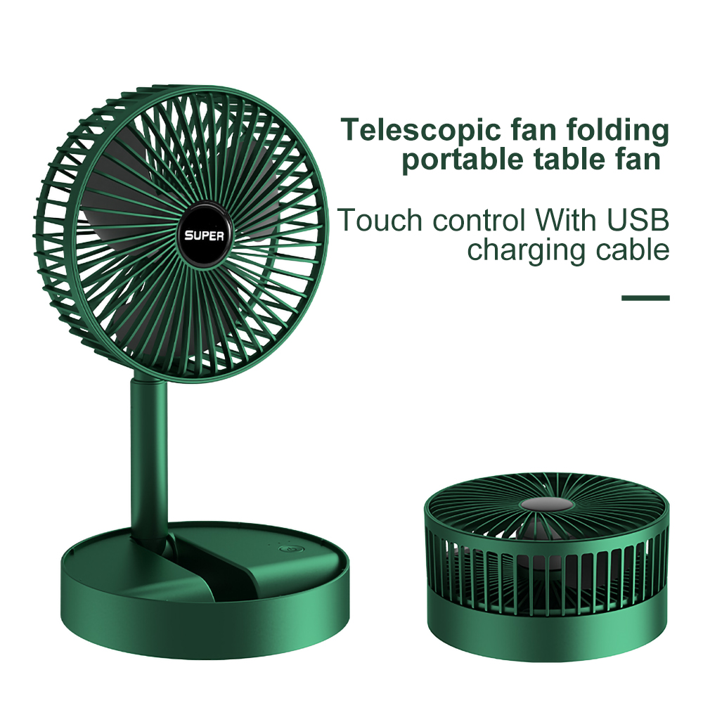 Folding Storage Rechargeable Mini Stand Fan
